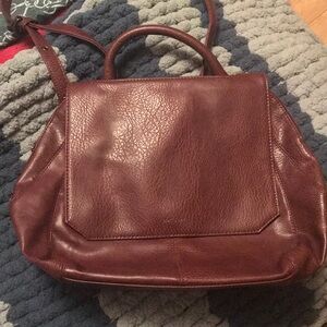 Matt & Nat Elegant Brown Fake leather Handbag